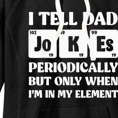 Dad Of Ballers Funny Baseball Dad Women's Fleece Hoodie