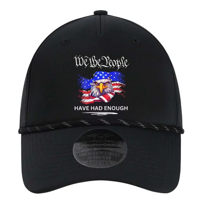 Design On Back We The People Have Had Enough Performance The Dyno Cap