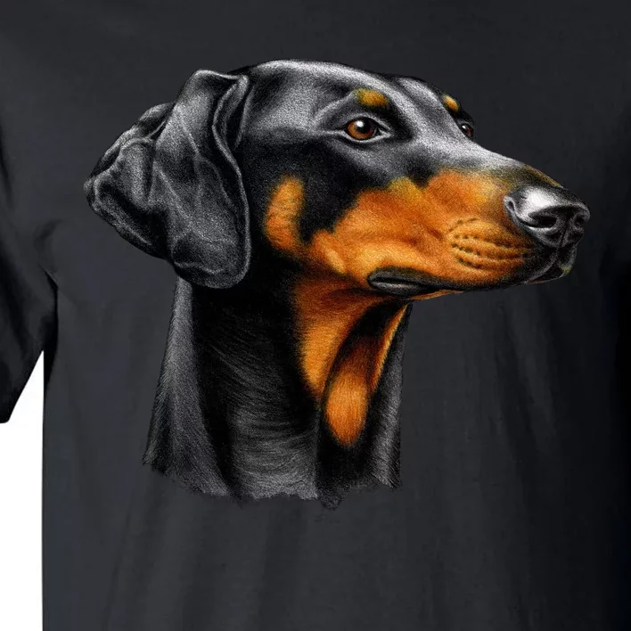 Doberman Dog Tall T-Shirt