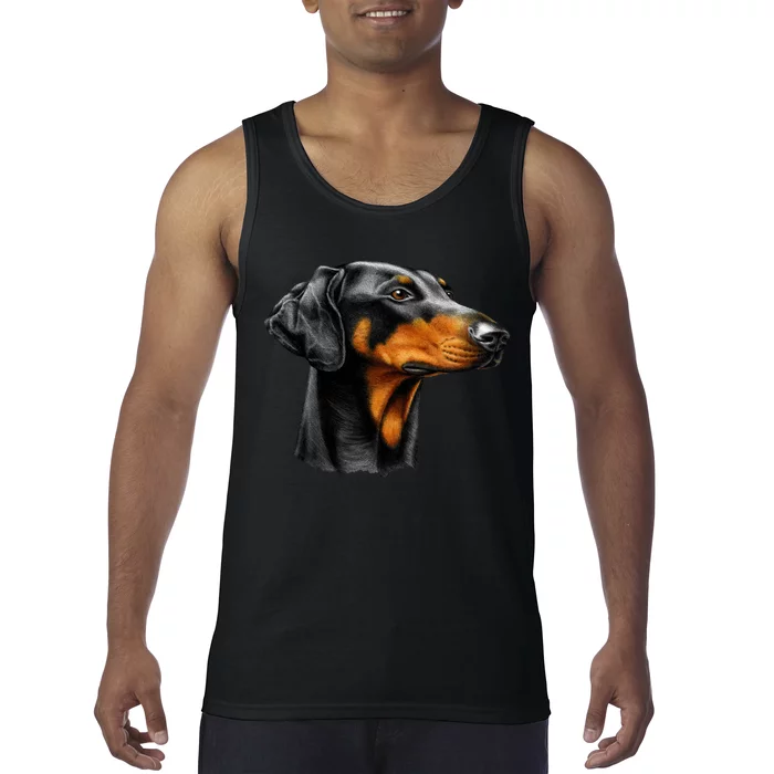 Doberman Dog Tank Top