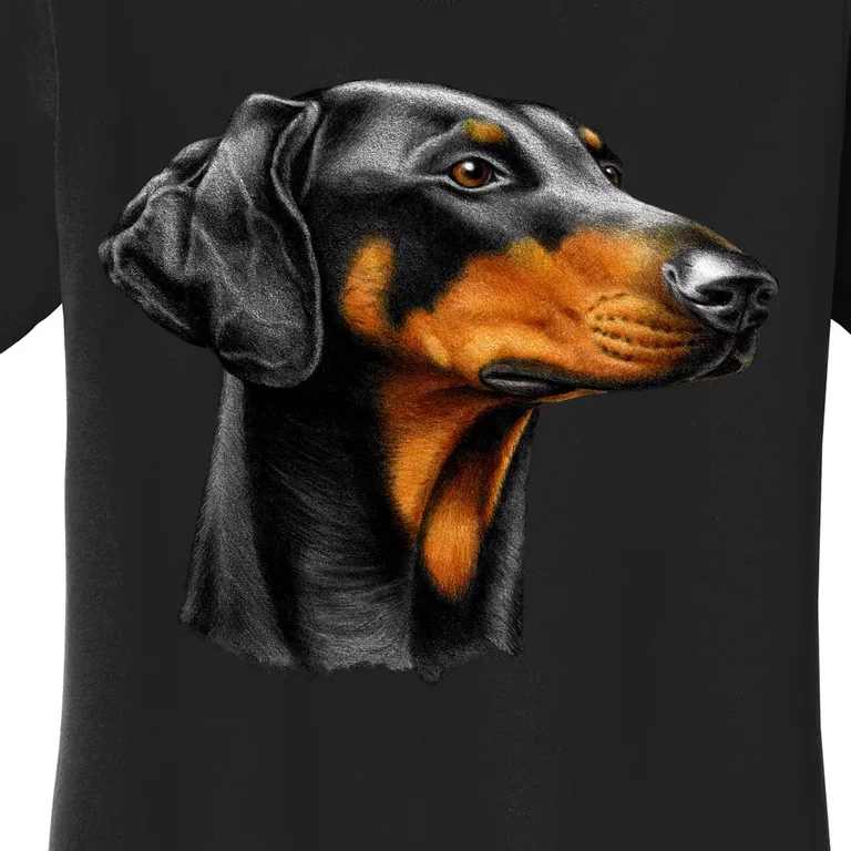 Doberman Dog Women's T-Shirt