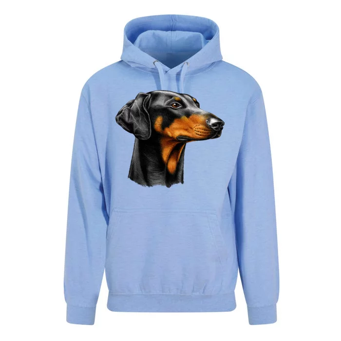 Doberman Dog Unisex Surf Hoodie