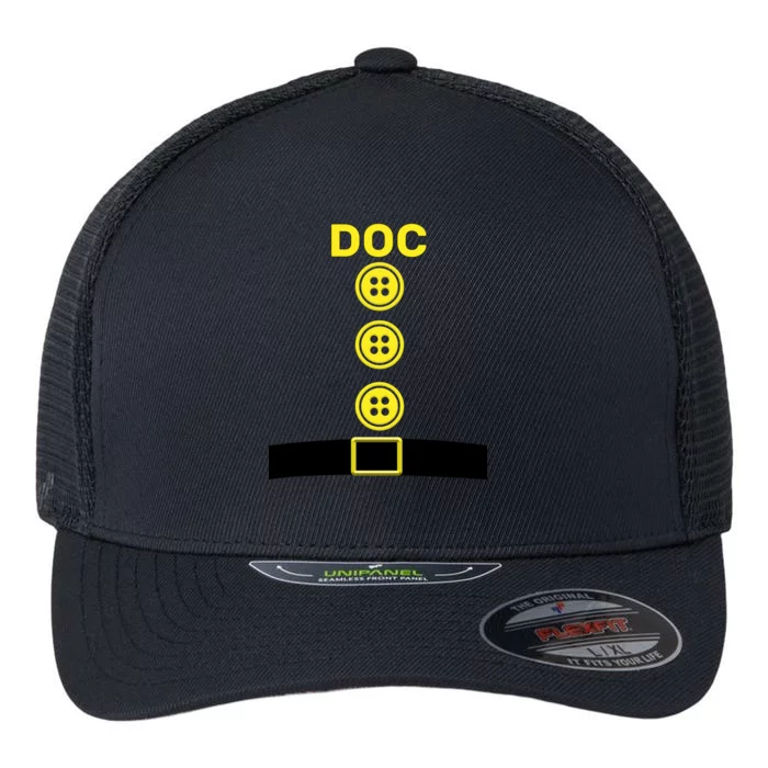 Doc Dwarf Halloween Costume Flexfit Unipanel Trucker Cap