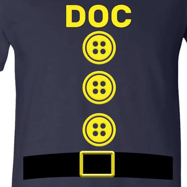 Doc Dwarf Halloween Costume V-Neck T-Shirt