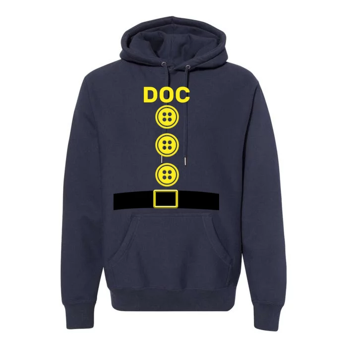 Doc Dwarf Halloween Costume Premium Hoodie