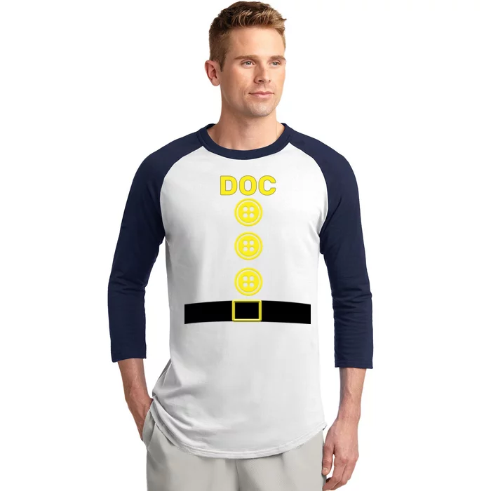 Doc Dwarf Halloween Costume Baseball Sleeve Shirt