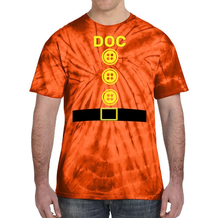 Doc Dwarf Halloween Costume Tie-Dye T-Shirt