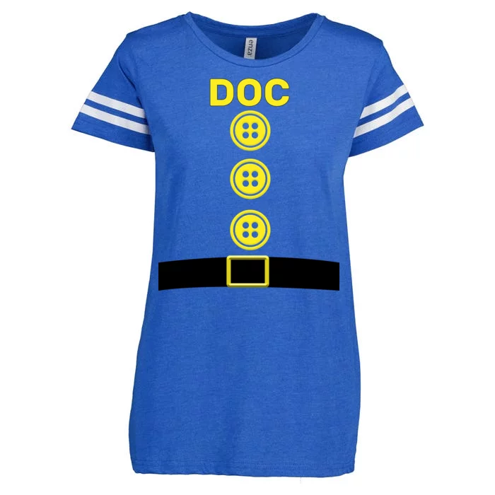 Doc Dwarf Halloween Costume Enza Ladies Jersey Football T-Shirt