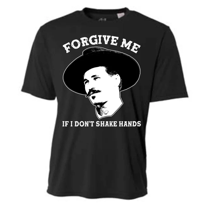 Doc Holiday I Don't Shake Hands Cooling Performance Crew T-Shirt