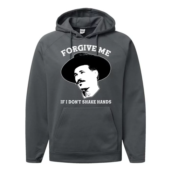 Doc Holiday I Don't Shake Hands Performance Fleece Hoodie