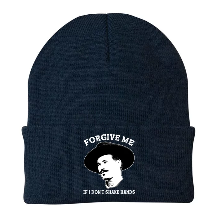 Doc Holiday I Don't Shake Hands Knit Cap Winter Beanie