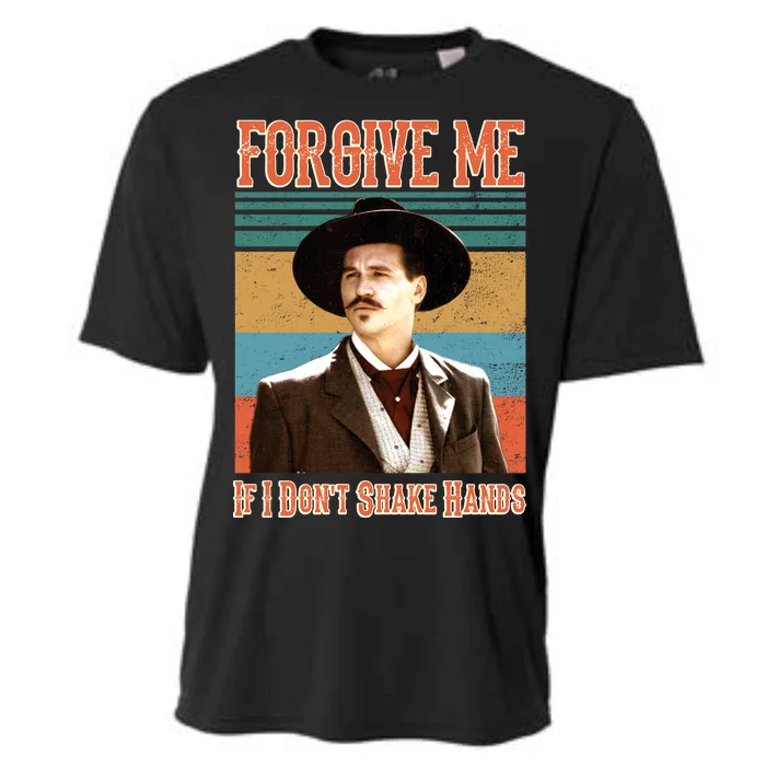 Doc Holliday Forgive Me If I Don't Shake Hands Cooling Performance Crew T-Shirt