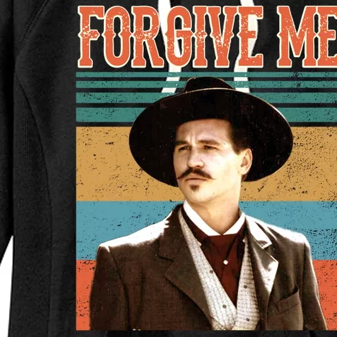 Doc Holliday Forgive Me If I Don't Shake Hands Women's Fleece Hoodie