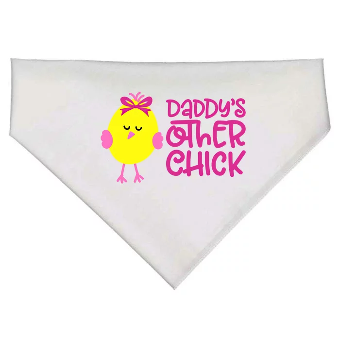 Daddy's Other Chick Easter Egg Chick Gift USA-Made Doggie Bandana