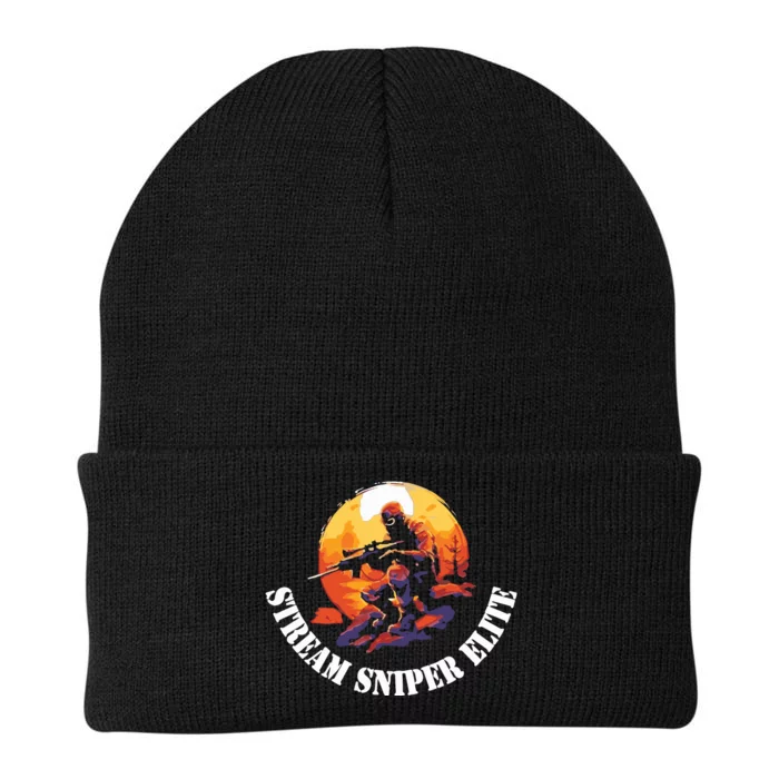 Drunk On Cringe Stream Merch Stream Sniper Elite Knit Cap Winter Beanie