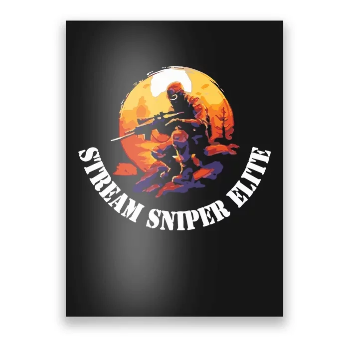 Drunk On Cringe Stream Merch Stream Sniper Elite Poster