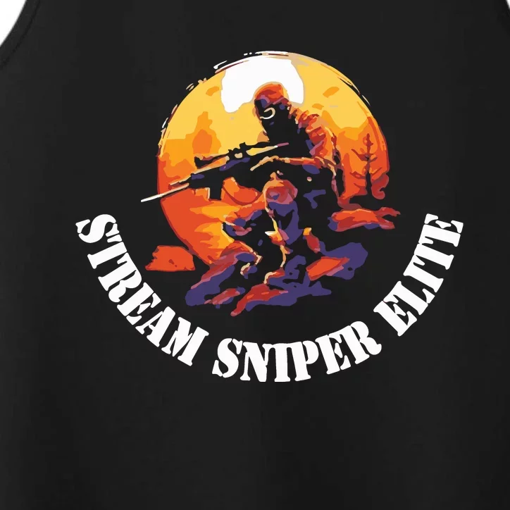 Drunk On Cringe Stream Merch Stream Sniper Elite Performance Tank