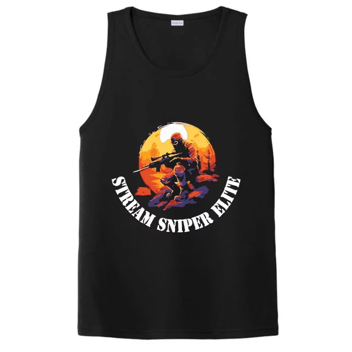 Drunk On Cringe Stream Merch Stream Sniper Elite Performance Tank