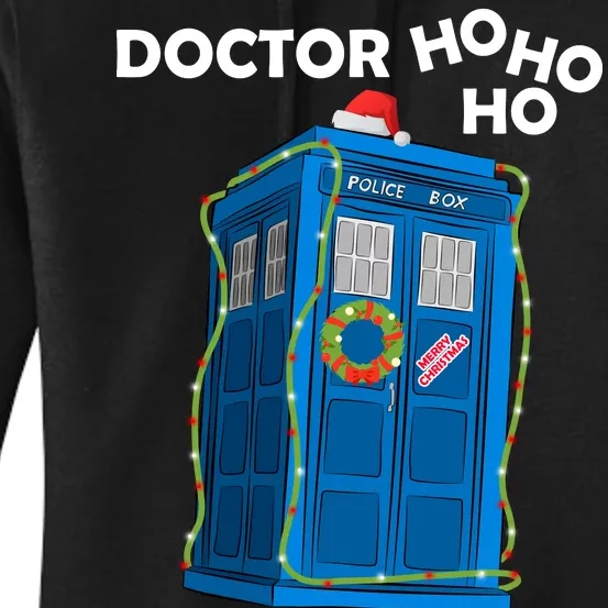 Doctor Ho Ho Ho Funny Christmas Women's Pullover Hoodie