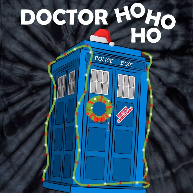 Doctor Ho Ho Ho Funny Christmas Tie-Dye T-Shirt