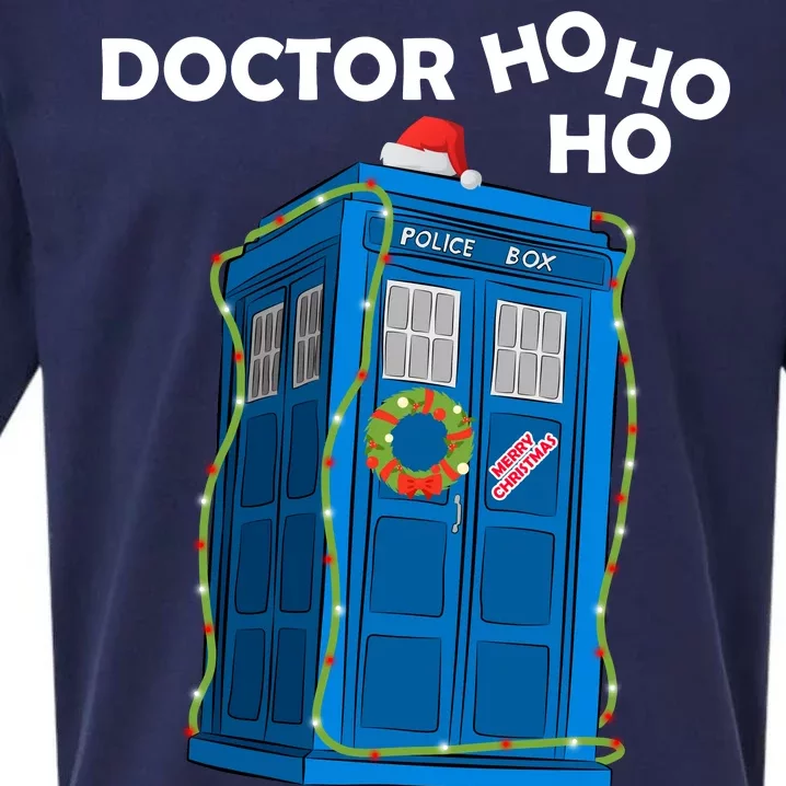 Doctor Ho Ho Ho Funny Christmas Sueded Cloud Jersey T-Shirt