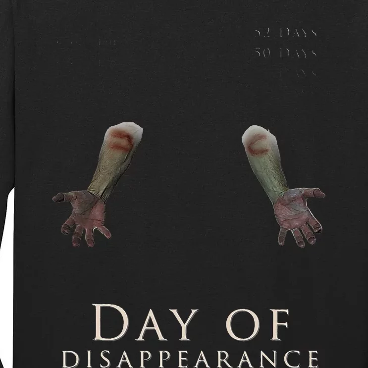 Day of Disappearance Movie Find David Hall Tall Long Sleeve T-Shirt