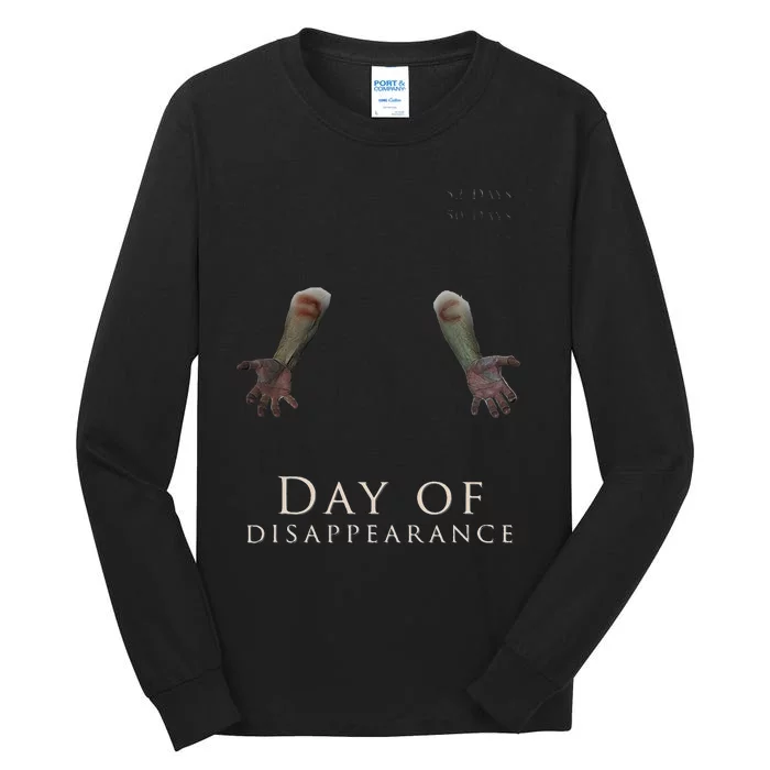 Day of Disappearance Movie Find David Hall Tall Long Sleeve T-Shirt