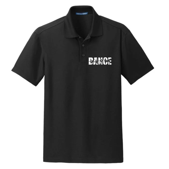 Dance Or Dancer Dry Zone Grid Performance Polo