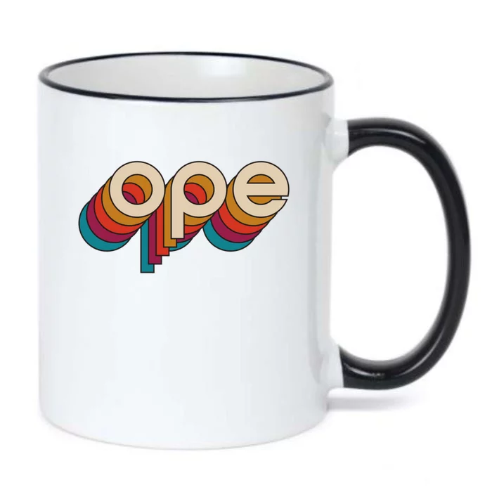 Disco Ope Black Color Changing Mug