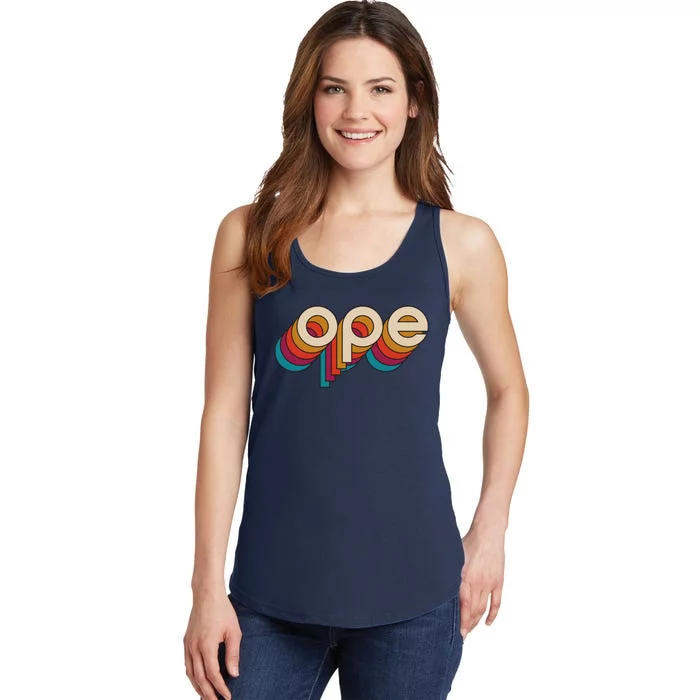 Disco Ope Ladies Essential Tank