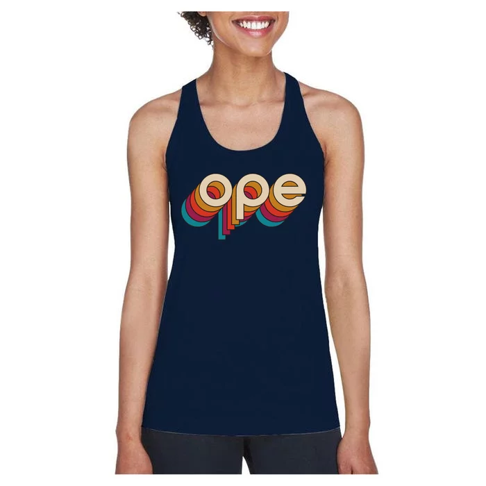 Disco Ope Women's Racerback Tank