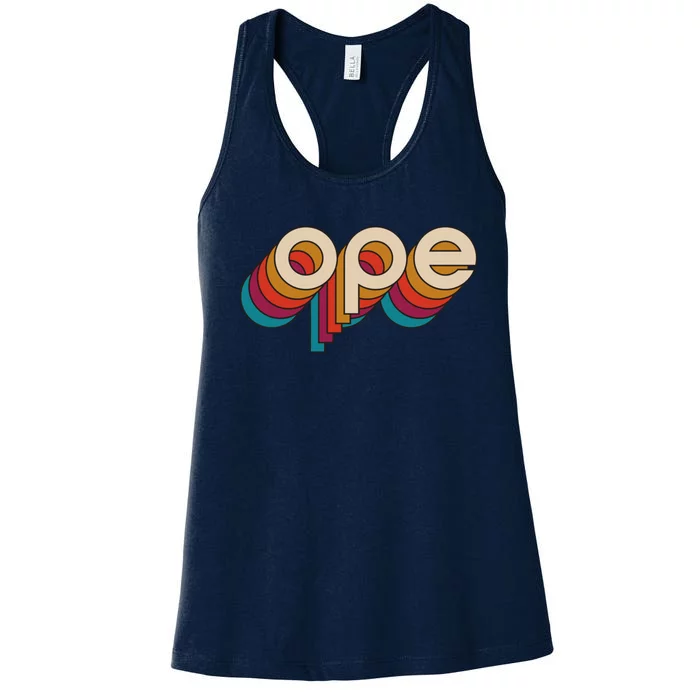 Disco Ope Women's Racerback Tank