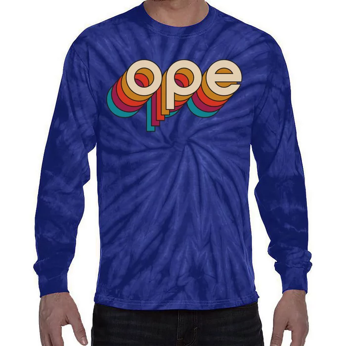 Disco Ope Tie-Dye Long Sleeve Shirt