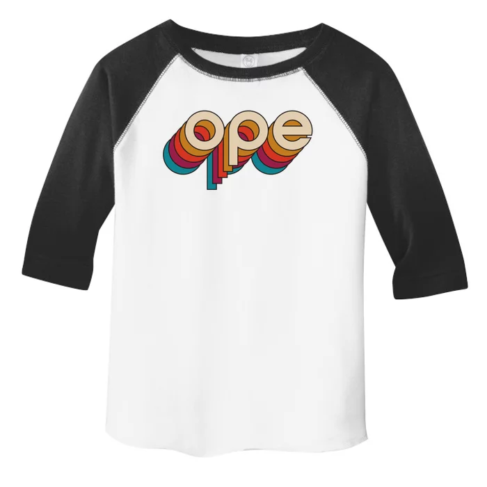 Disco Ope Toddler Fine Jersey T-Shirt