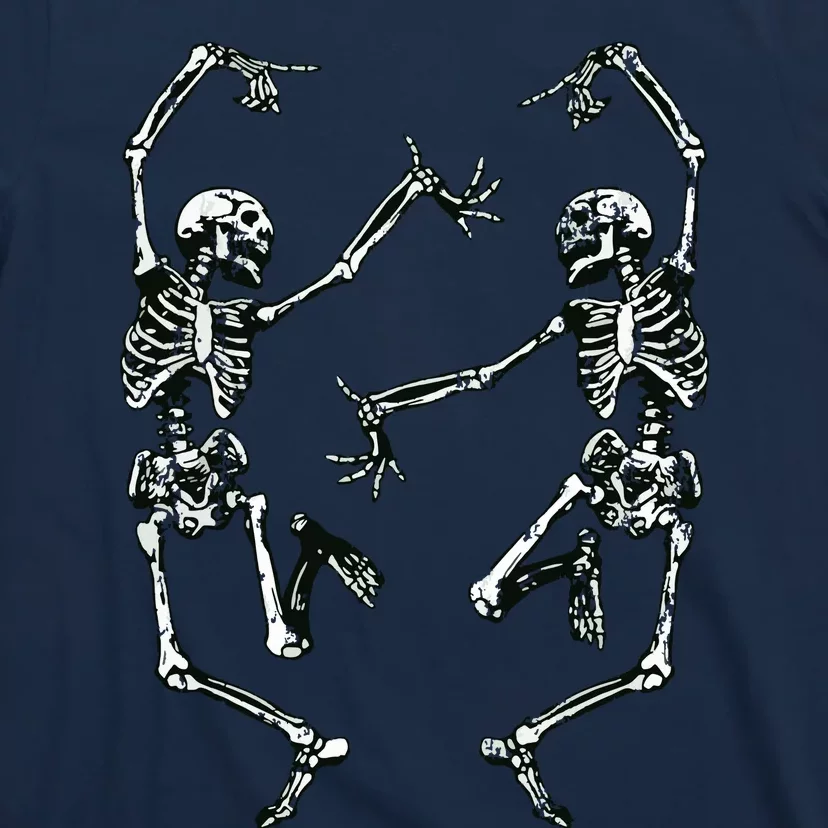 Dance Of Death Macabre Skeleton Skull Halloween T-Shirt