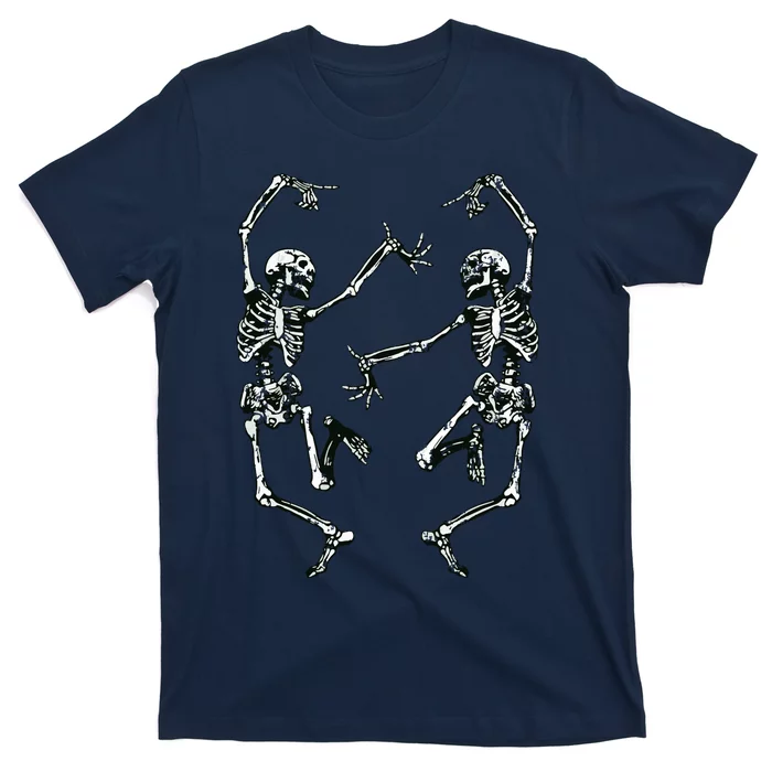 Dance Of Death Macabre Skeleton Skull Halloween T-Shirt