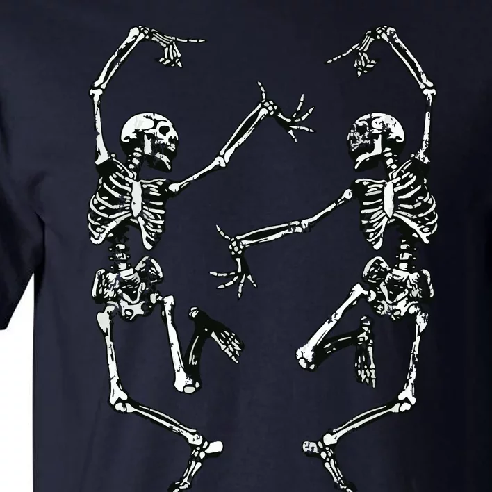 Dance Of Death Macabre Skeleton Skull Halloween Tall T-Shirt