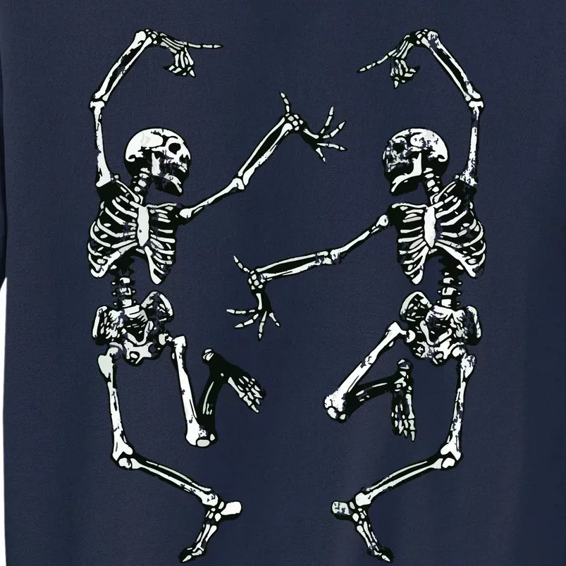 Dance Of Death Macabre Skeleton Skull Halloween Tall Sweatshirt