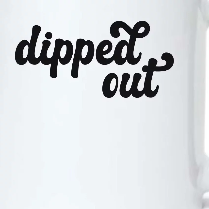 DIPPED OUT Black Color Changing Mug