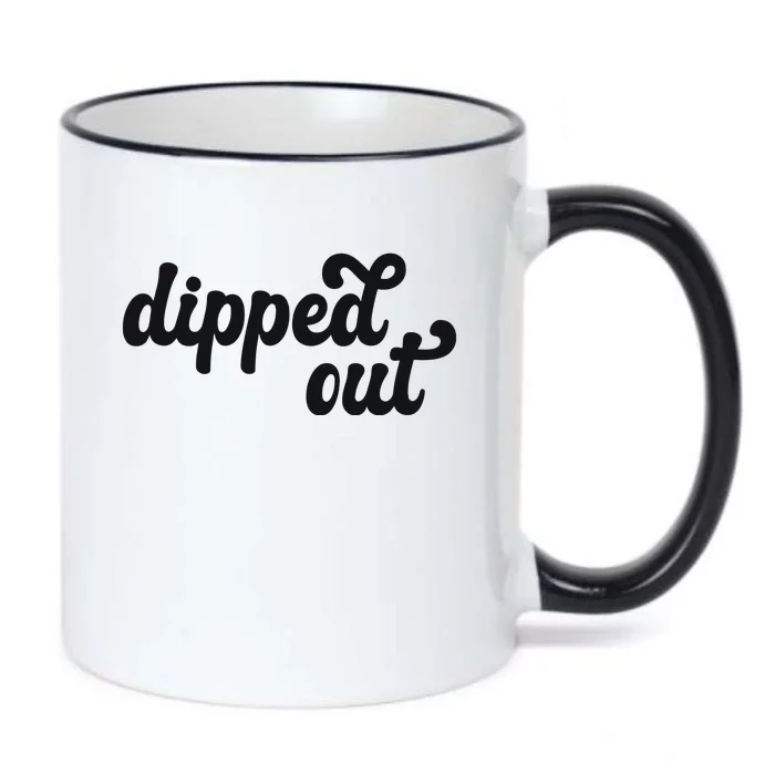 DIPPED OUT Black Color Changing Mug