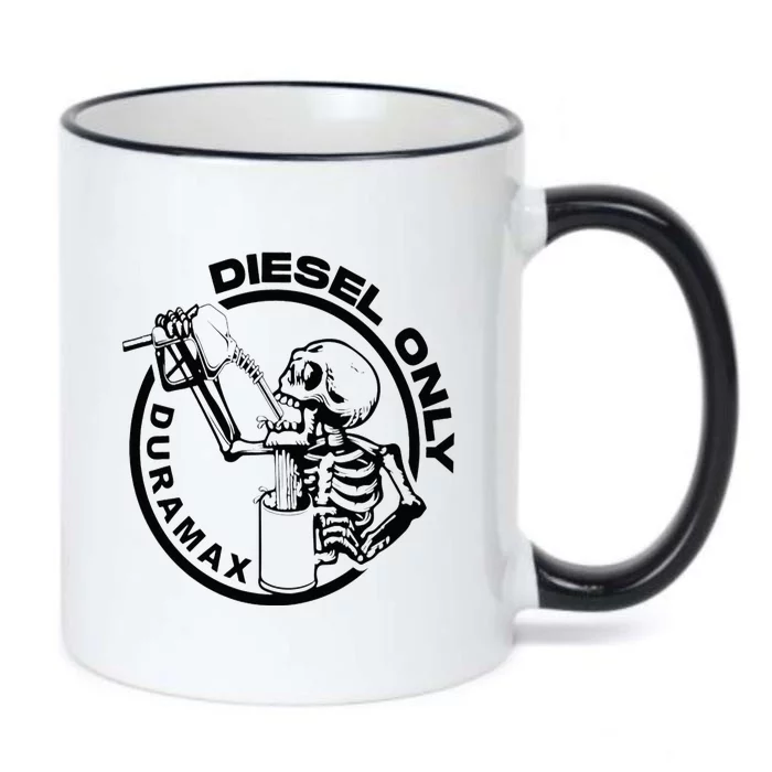 Diesel Only Duramax Lifted Truck Power Stroke Diesel Can Black Color Changing Mug