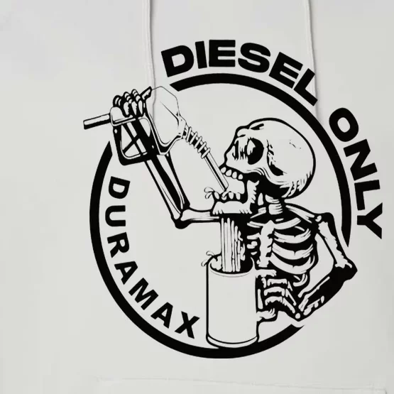 Diesel Only Duramax Lifted Truck Power Stroke Diesel Can Performance Fleece Hoodie