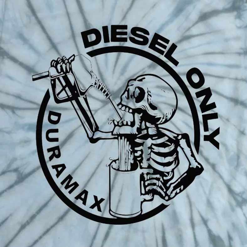 Diesel Only Duramax Lifted Truck Power Stroke Diesel Can Tie-Dye T-Shirt