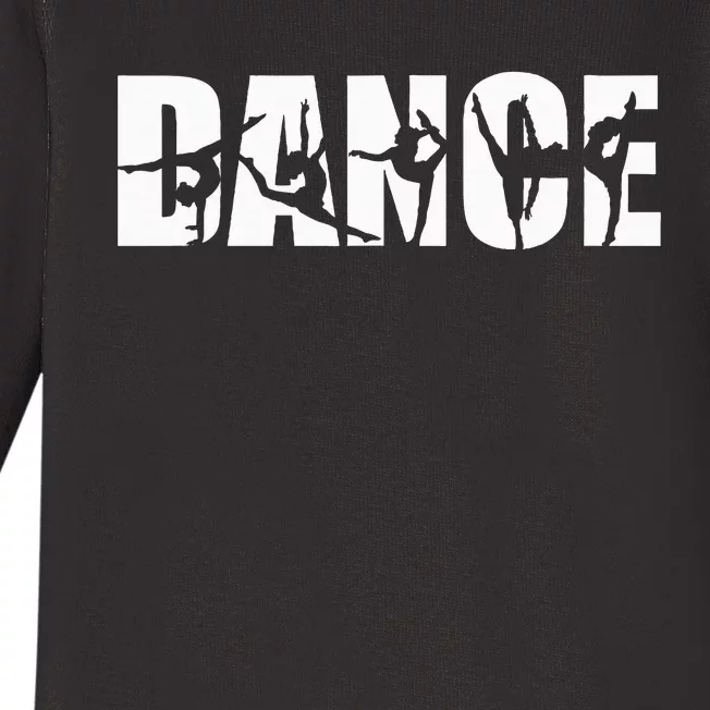 Dance Or Dancer Baby Long Sleeve Bodysuit