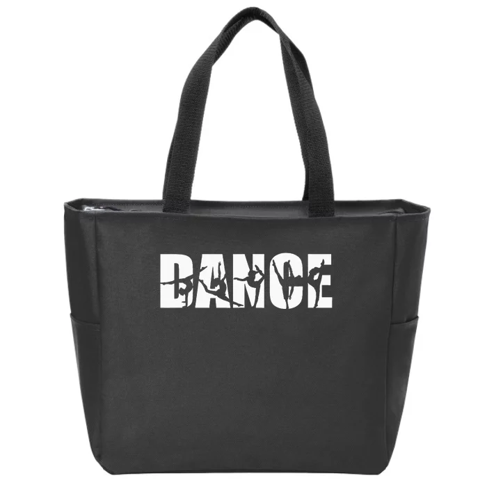 Dance Or Dancer Zip Tote Bag