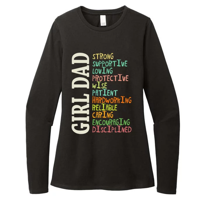 Dads Of Daughters For Dad Father Happy Fathers Day Womens CVC Long Sleeve Shirt