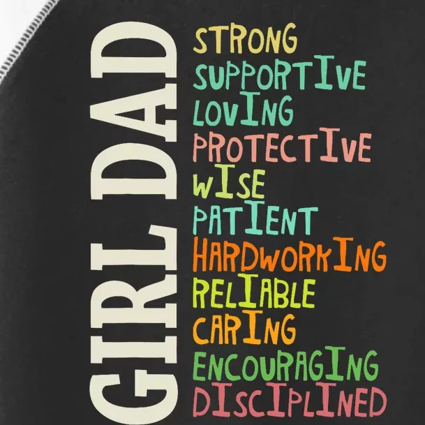 Dads Of Daughters For Dad Father Happy Fathers Day Toddler Fine Jersey T-Shirt