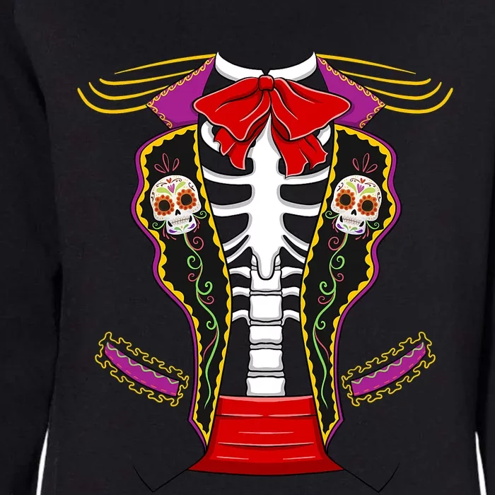 Day Of Dead Costume Halloween Matching Dia De Los Muertos Womens California Wash Sweatshirt