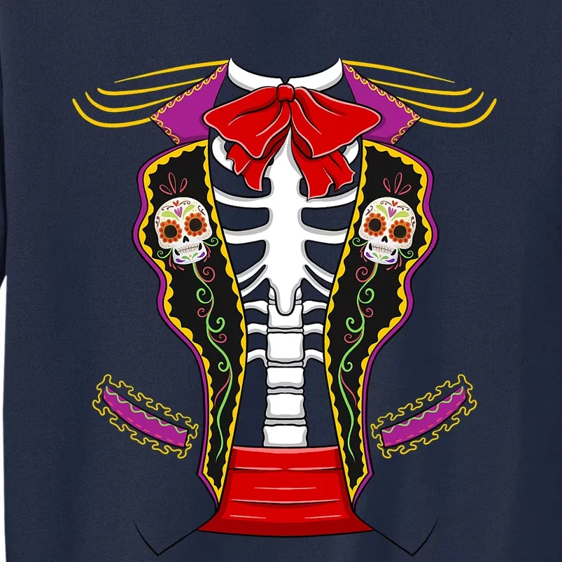 Day Of Dead Costume Halloween Matching Dia De Los Muertos Tall Sweatshirt