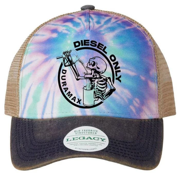 Diesel Only Duramax Lifted Truck Power Stroke Diesel Can Legacy Tie Dye Trucker Hat